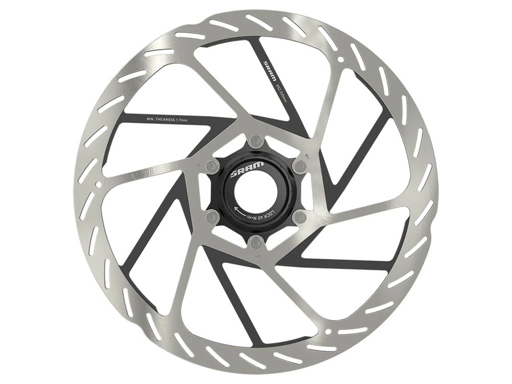 SRAM Bremseskive HS2 CenterLock 220 Mm 1 SRAM Bremseskive HS2 CenterLock 220 Mm