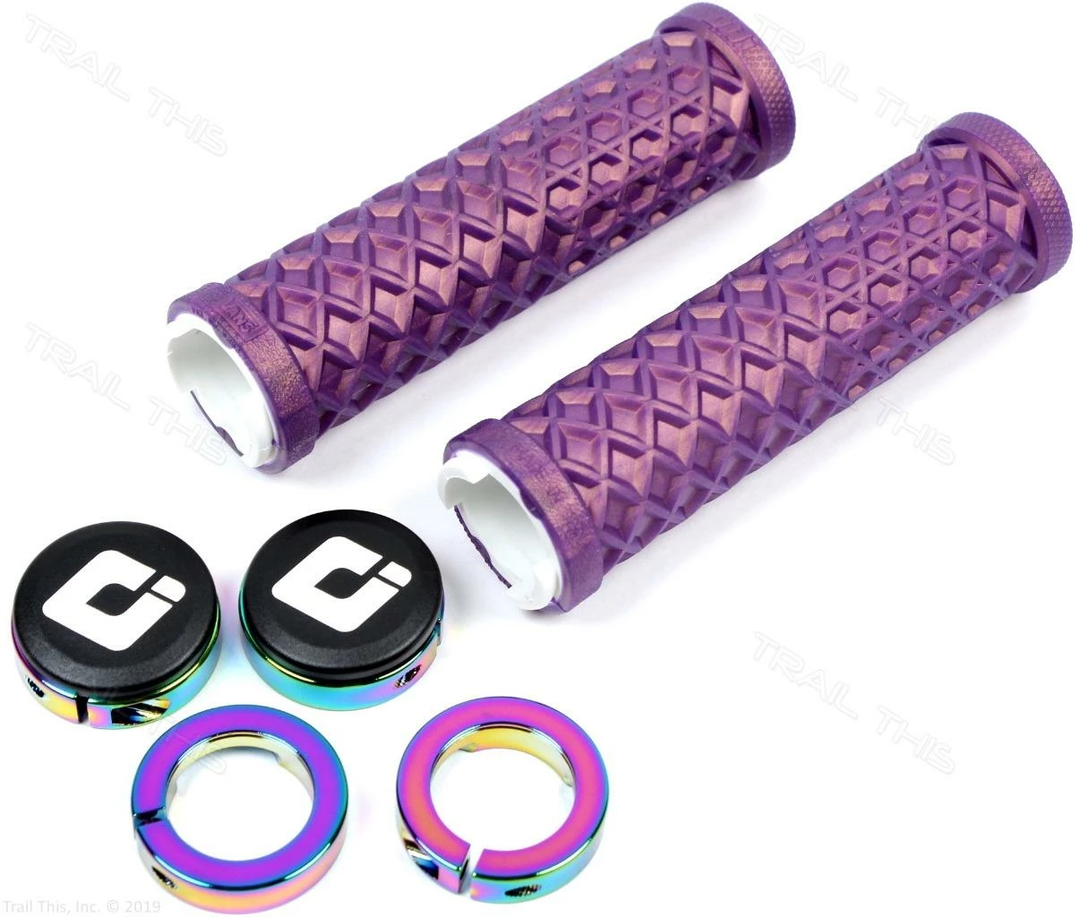 ODI Vans Limited Edition Lock-on Greb – Lilla/Oil Slick 3 ODI Vans Limited Edition Lock-on Greb – Lilla/Oil Slick - Billede 3