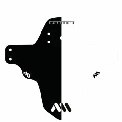 All-mountain-style ALL MOUNTAIN STYLE Mudguard – Black & White