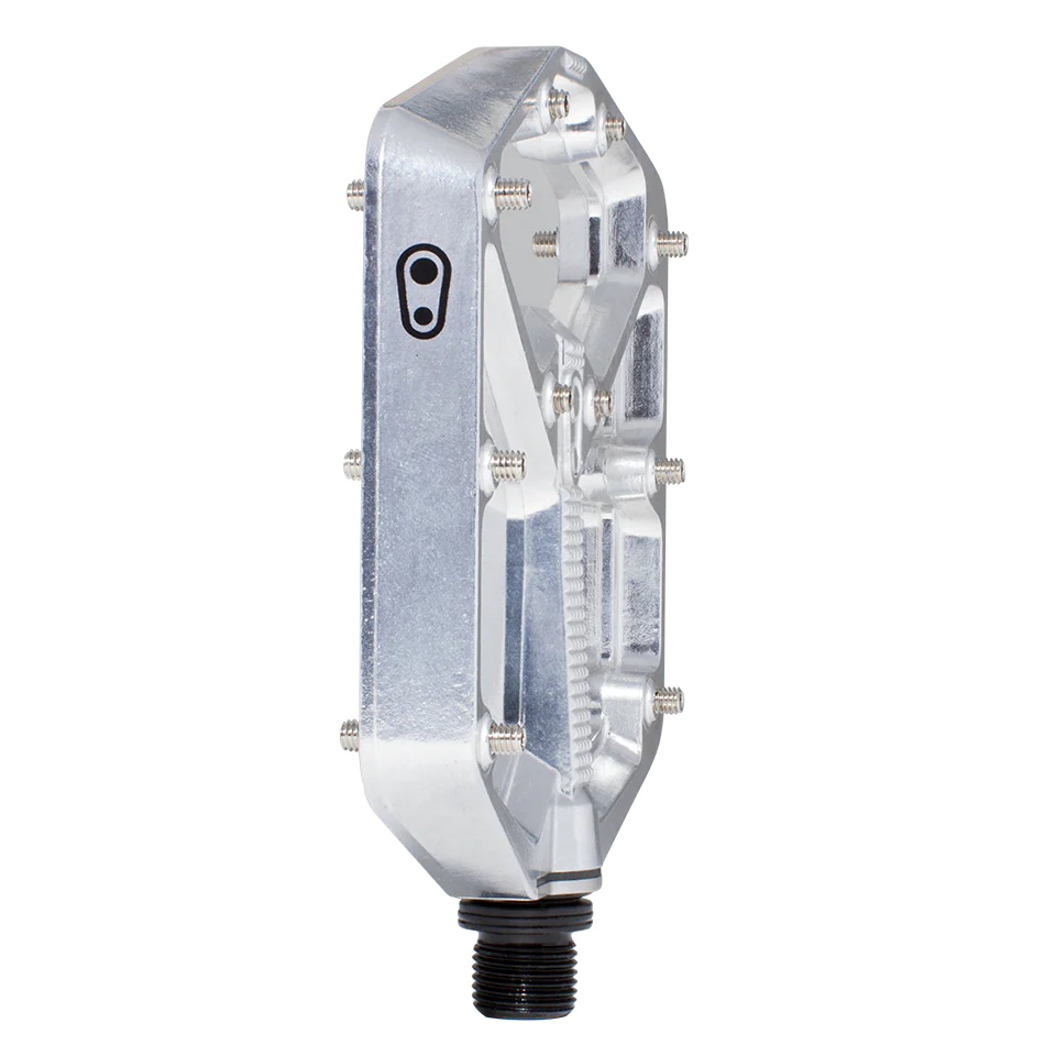 Crankbrothers Pedal Stamp 7 Large – Silver Edition 2 Crankbrothers Pedal Stamp 7 Large – Silver Edition - Billede 2