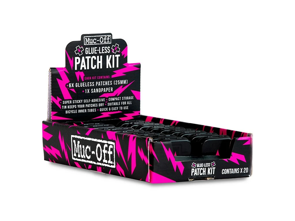 Muc-Off Glueless Puncture Repair Patch Kit – Hurtig Lappegrej 3 Muc-Off Glueless Puncture Repair Patch Kit – Hurtig Lappegrej - Billede 3