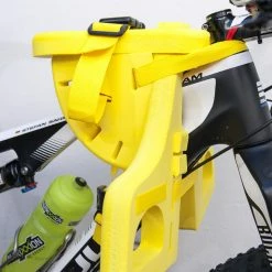 Feva Seat Feva Star Seat 2-5ÅR GUL/RØD -Crankbrothers Salgsbutik 28 Feva Star Seat MTB bike child carrier