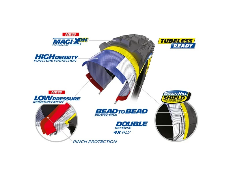 MICHELIN DH 22 29 X 2,40 3 MICHELIN DH 22 29 X 2,40 - Billede 3