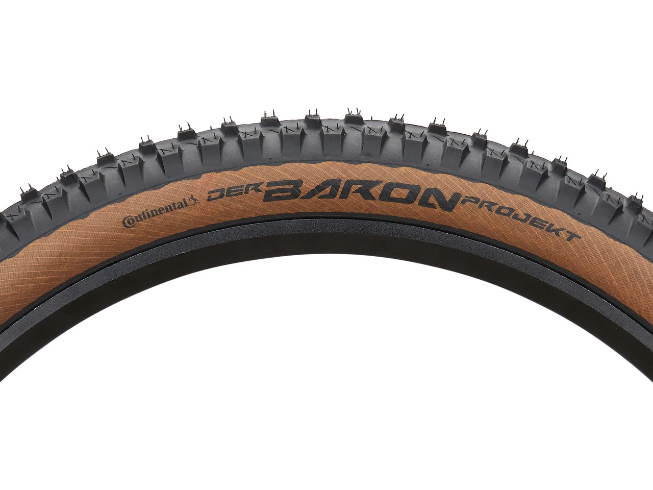 Continental Der Baron Projekt 29×2,4 Skinwall Dæk 2 Continental Der Baron Projekt 29×2,4 Skinwall Dæk - Billede 2