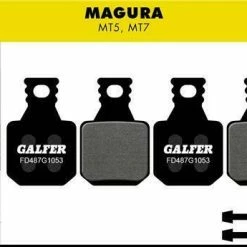 Galfer FD487 Magura MT5 MT7 Standard – Bremseklodser