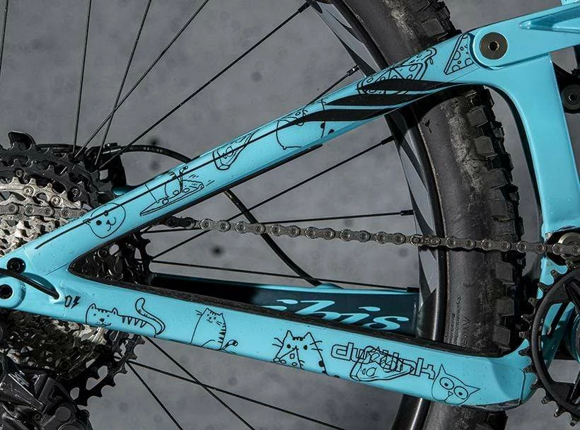 DyedBro Cats Rammefolie – Sort 3 DyedBro Cats Rammefolie – Sort - Billede 3