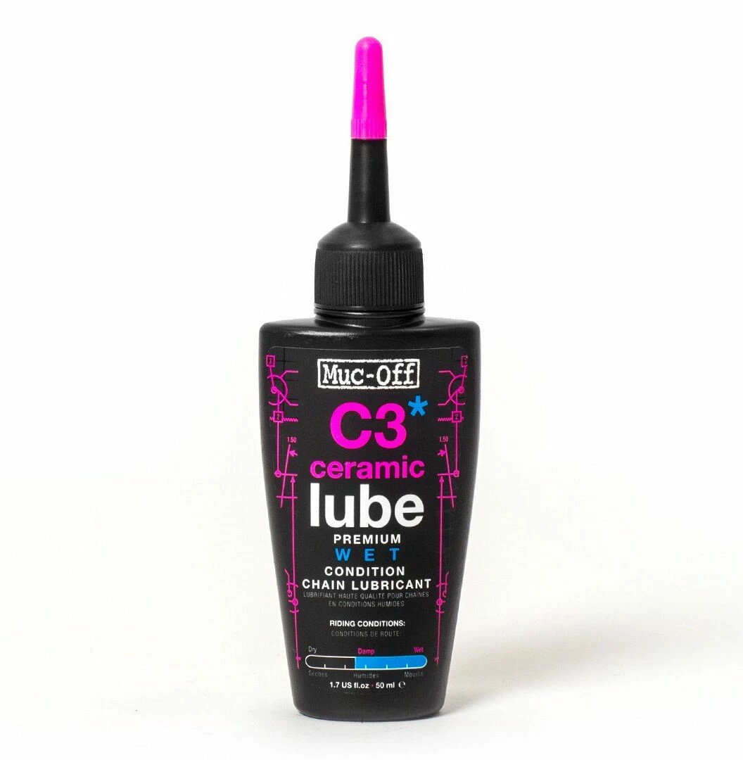 Muc-Off C3 Ceramic Wet Olie 50ml. 4 Muc-Off C3 Ceramic Wet Olie 50ml. - Billede 4