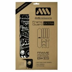 All-mountain-style All Mountain Style Beskyttelsfolie Extra – Montana Black -Crankbrothers Salgsbutik AMSFrameGuardEXTRAMTNBLACK PACK xweb 1800x1350