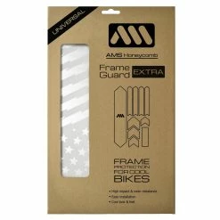 All-mountain-style All Mountain Style Beskyttelsfolie Extra – Patriot White 7 All-mountain-style All Mountain Style Beskyttelsfolie Extra – Patriot White -Crankbrothers Salgsbutik AMSFrameGuardEXTRAPATRIOTWHITE PACK xweb 1800x1350