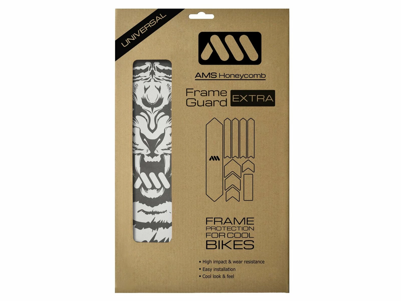 All-mountain-style ALL MOUNTAIN STYLE Beskyttelsesfolie Extra – Tiger 2 All-mountain-style ALL MOUNTAIN STYLE Beskyttelsesfolie Extra – Tiger - Billede 2