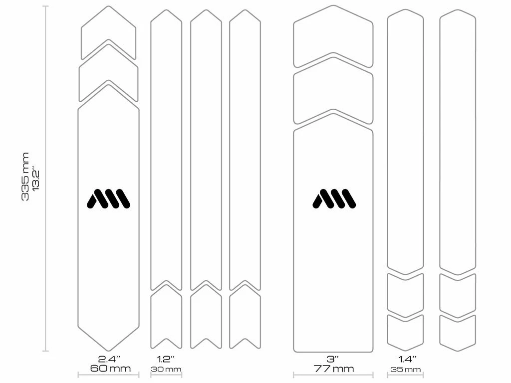 All-mountain-style All Mountain Style Beskyttelsfolie Full – Super Rider 3 All-mountain-style All Mountain Style Beskyttelsfolie Full – Super Rider - Billede 3