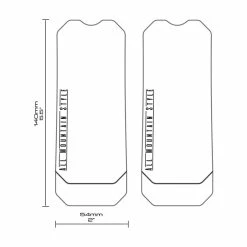 All-mountain-style ALL MOUNTAIN STYLE Crank Guard 16 All-mountain-style ALL MOUNTAIN STYLE Crank Guard -Crankbrothers Salgsbutik AMS Crank Guard Clear MEASURES xweb 1024x1024 1