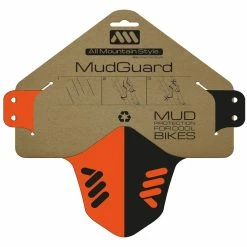 All-mountain-style ALL MOUNTAIN STYLE Forskærm Orange -Crankbrothers Salgsbutik AMS Mud Guard Orange Pack xweb 1024x1024 1