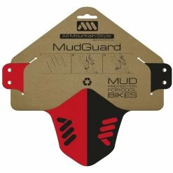 All-mountain-style ALL MOUNTAIN STYLE Forskærm – Rød -Crankbrothers Salgsbutik AMS Mud Guard Red Pack xweb 1024x1024 1