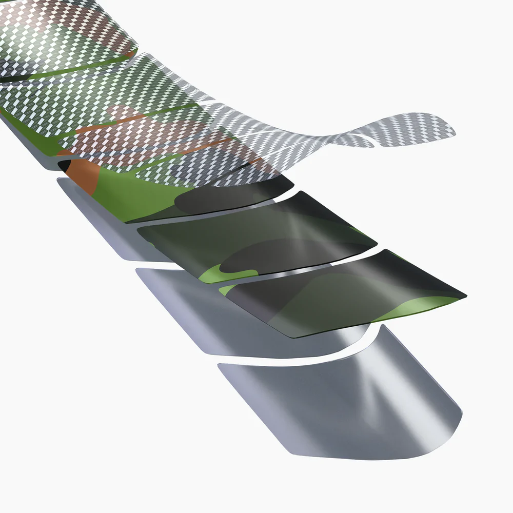 MUC-OFF Rammefolie E-MTB Kit – Camo 3 MUC-OFF Rammefolie E-MTB Kit – Camo - Billede 3