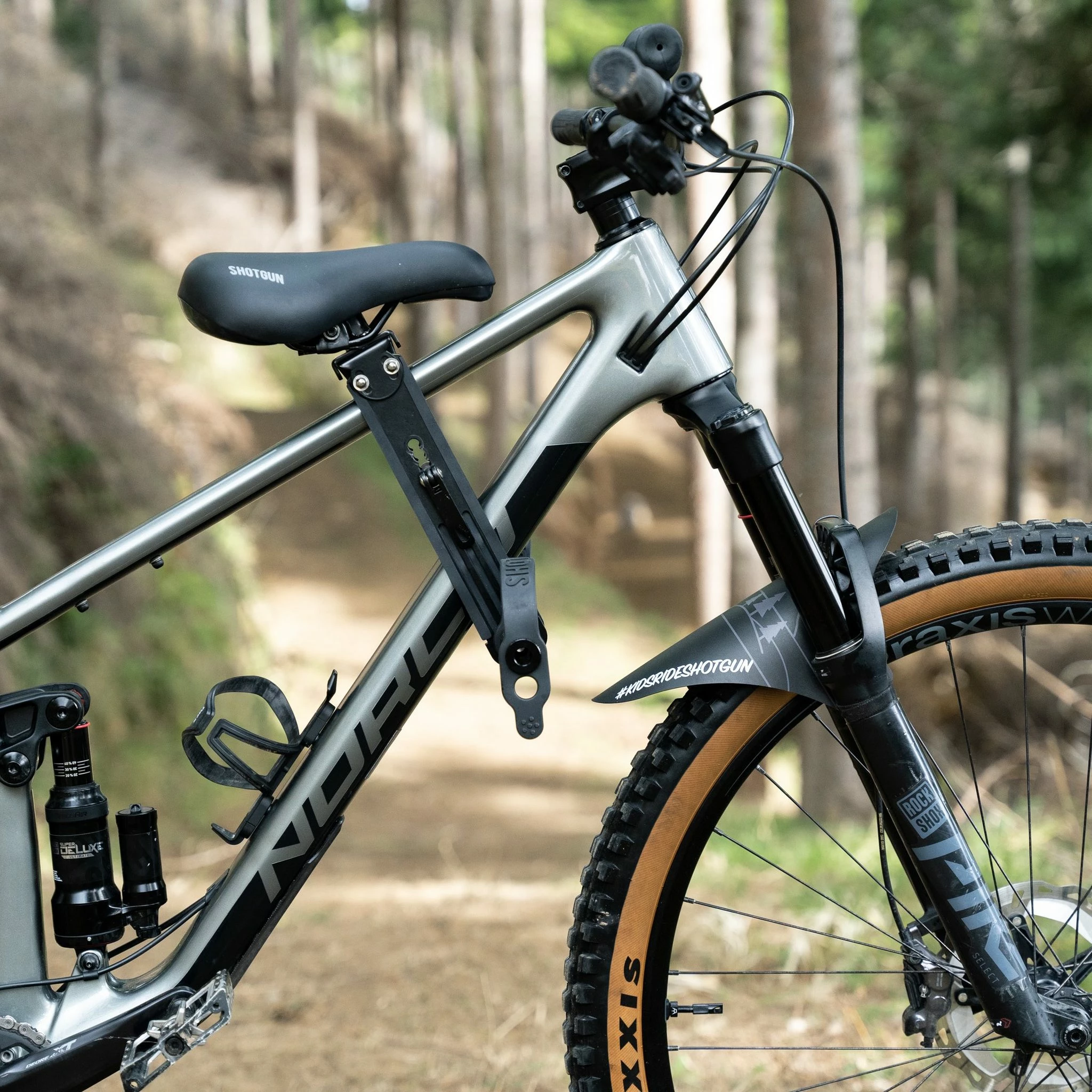 SHOTGUN MTB Børnesæde + Styr Combo 5 SHOTGUN MTB Børnesæde + Styr Combo - Billede 5