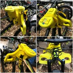 Feva Seat Feva Star Seat 2-5ÅR GUL/RØD -Crankbrothers Salgsbutik IMG 2722 1