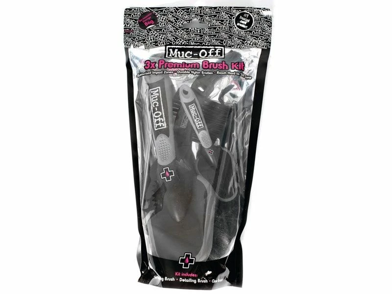 Muc-Off 3x Premium Børstesæt 2 Muc-Off 3x Premium Børstesæt - Billede 2