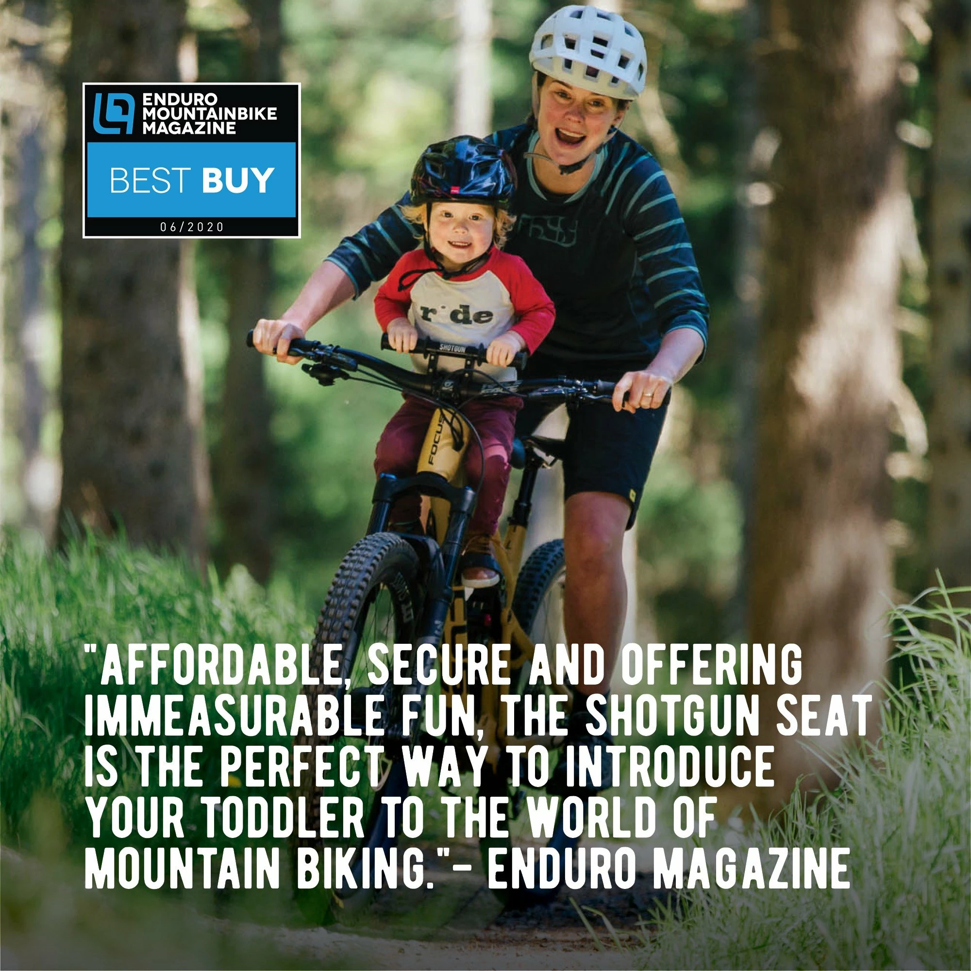 SHOTGUN MTB Børnesæde + Styr Combo 7 SHOTGUN MTB Børnesæde + Styr Combo - Billede 7