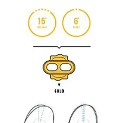 CrankBrothers Cleats Standard Release (15 Grader) – Float 6 Grader -Crankbrothers Salgsbutik cb10060 2 jpg