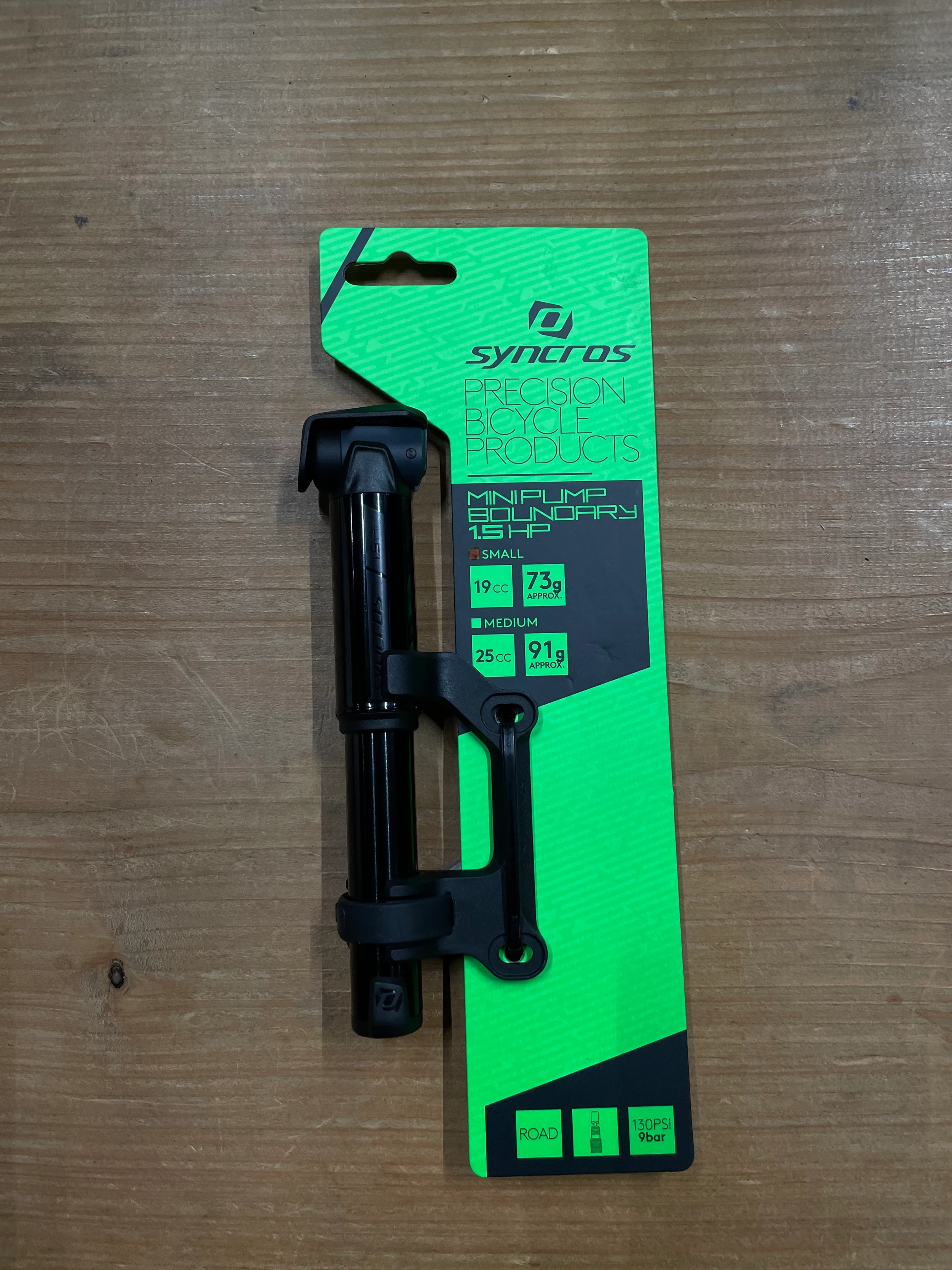 Syncros Boundary 1.5HP Mini Pumpe – Small 2 Syncros Boundary 1.5HP Mini Pumpe – Small - Billede 2