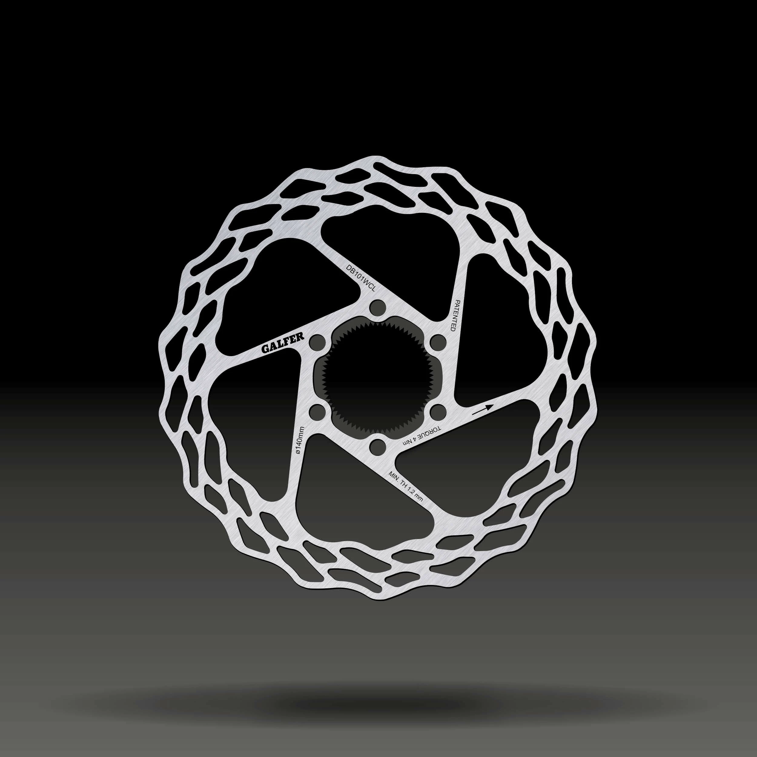 Galfer Fixed Disc Wave Centerlock Skrivebremser DB101WCL 1 Galfer Fixed Disc Wave Centerlock Skrivebremser DB101WCL