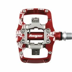 Hope Union TC Pedal – Rød 5 Hope Union TC Pedal – Rød -Crankbrothers Salgsbutik hope union clip pedal tc trail clip6