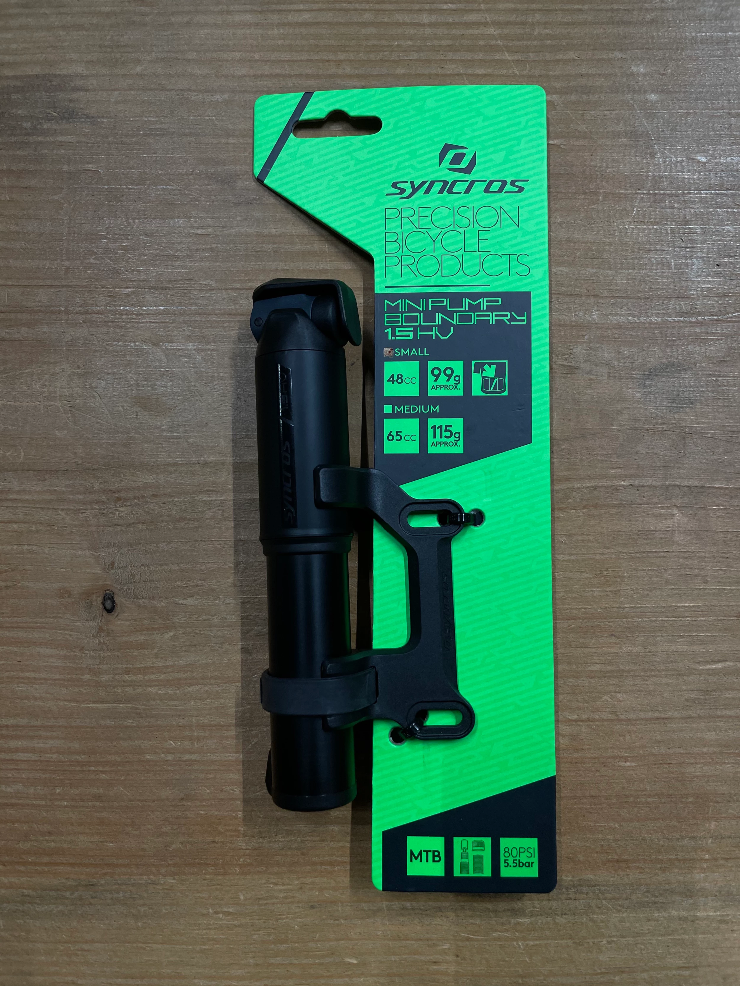 Syncros Boundary 1.5HP Mini Pumpe – Small 7 Syncros Boundary 1.5HP Mini Pumpe – Small - Billede 7