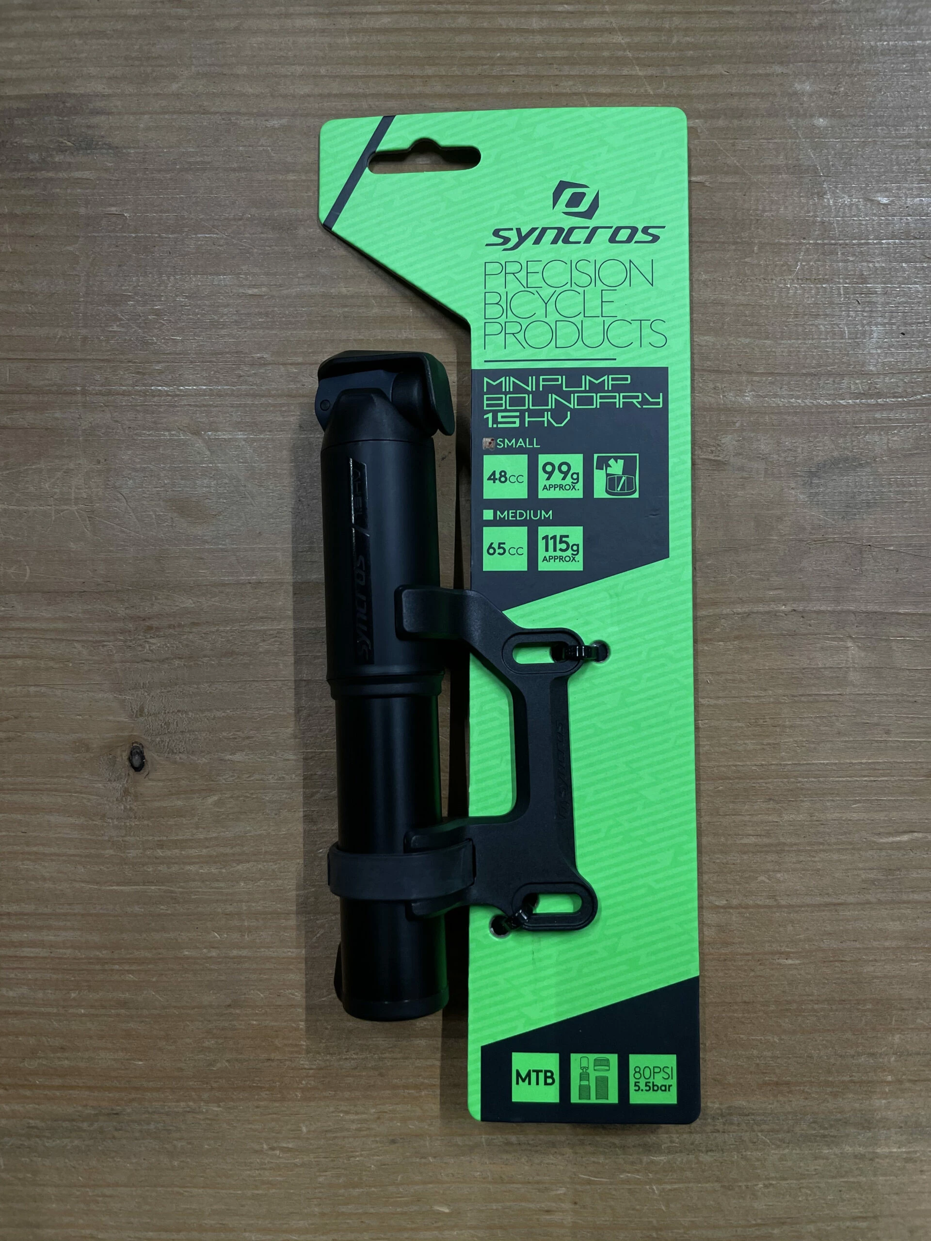 Syncros Boundary 1.5HP Mini Pumpe – Small 6 Syncros Boundary 1.5HP Mini Pumpe – Small - Billede 6